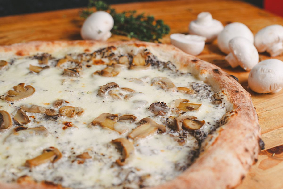Pizza Teodora en Pizzeria La Bufala